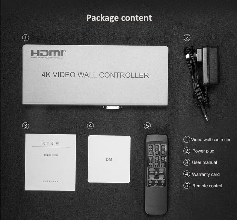 tv wall controller