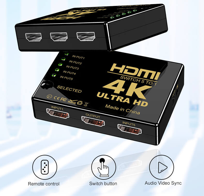 5 port hdmi switch