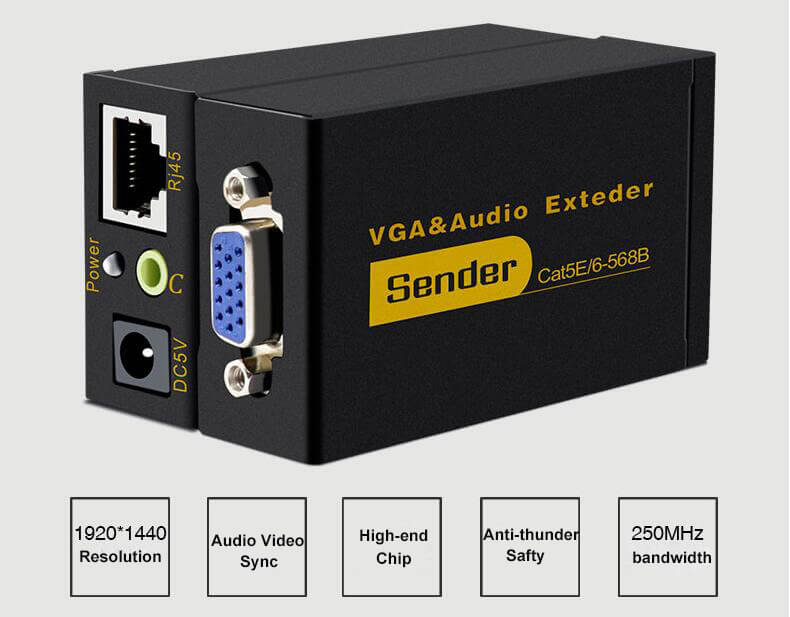 vga extender over cat5